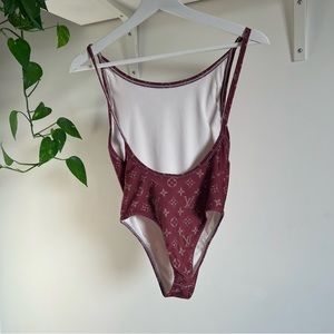Monogram swimsuit